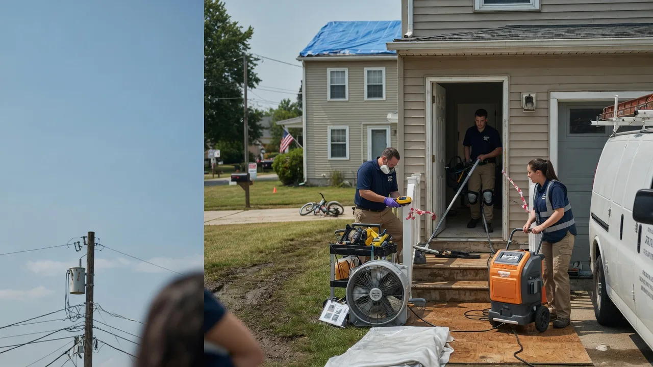 Water Damage Repair in Martinsburg, OH near me